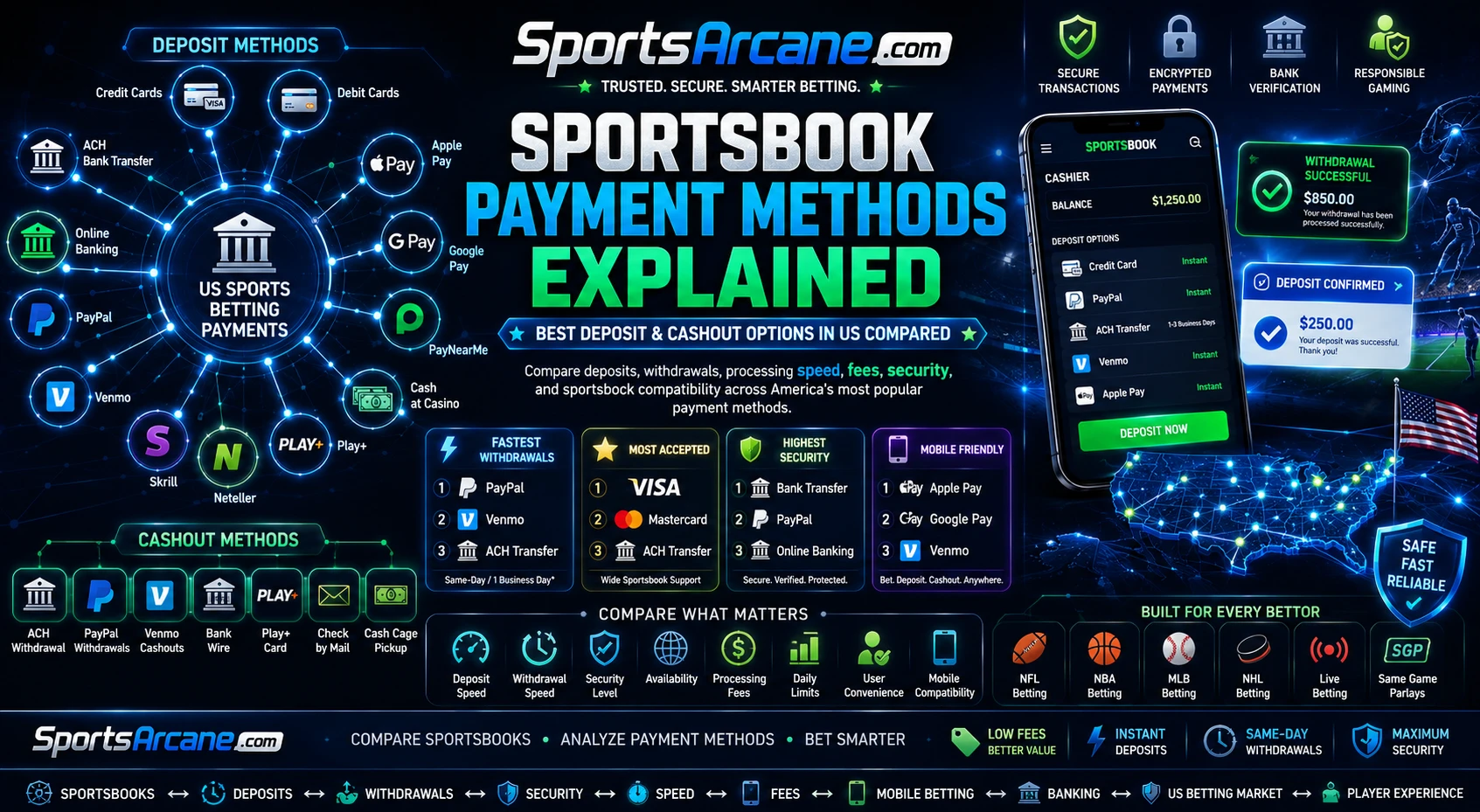 Sportsbook Payment Methods Explained